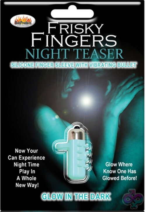 Hott Products Sex Toys - Glow in the Dark Frisky Finger