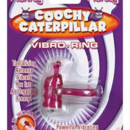 Hott Products Sex Toys - Horny Honey Vibro Ring Coochy Caterpillar - Magenta