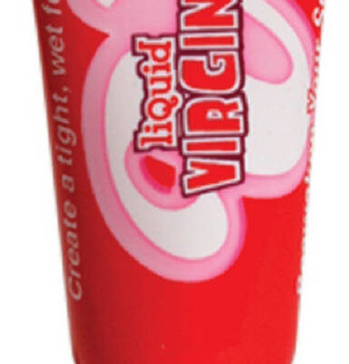 Liquid Virgin 1 oz Bottle Hang Tab Box Strawberry Scented by Hott Products