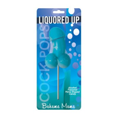 Liquored Up Bahama Mama Pecker Pop adult candy novelty by Hott Products in green