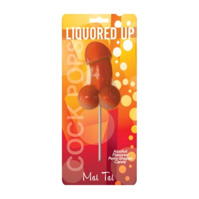 Liquored Up Mai Tai Pecker Pop by Hott Products in red