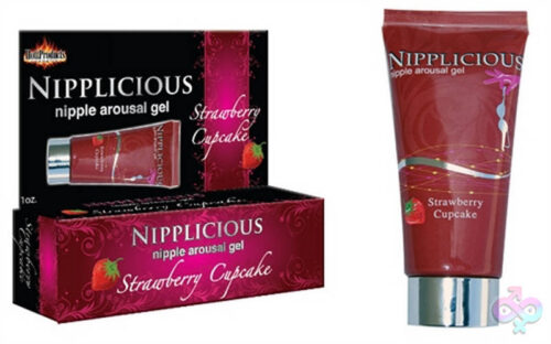 Hott Products Sex Toys - Nipplicious - 1. Fl. Oz. - Strawberry Cupcake - Boxed
