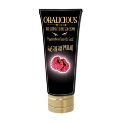 Oralicious Raspberry Parfait oral sex cream 2 fl oz by Hott Products