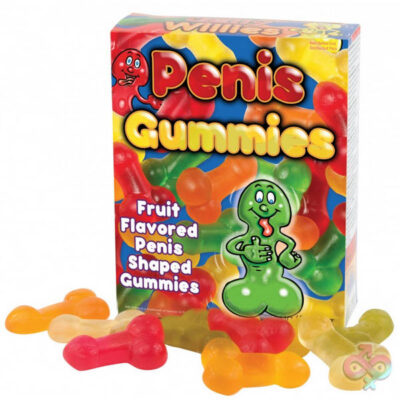 Penis Gummies 4.23 oz Fruity Flavored Adult Candy by Hott Products
