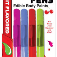 Hott Products Sex Toys - Play Pen Edible Body Paint Brushes