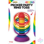 Hott Products Sex Toys - Rainbow Pecker Party Ring Toss