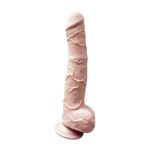 Skinsations Cockasaurus 11 Dildo beige realistic dildo by Hott Products with suction cup base