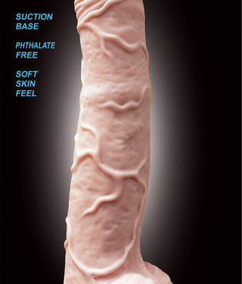 Hott Products Sex Toys - Skinsations Cockasaurus 11" Dildo