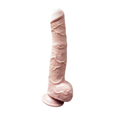 Skinsations Cockasaurus 11 Dildo beige realistic dildo by Hott Products with suction cup base