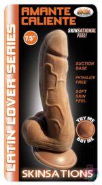 Hott Products Sex Toys - Skinsations Latin Lover Series 7.5 Inches - Amante Cliente