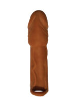 Hott Products Sex Toys - Skinsations Latin Lover Series Husky Lover 6.5 Inch - Brown