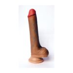 Skinsations Skintastic Series Mr. Silky 7-inch realistic dildo by Hott Products with suction-cup base