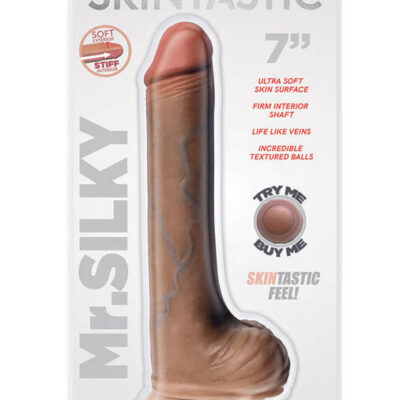 Hott Products Sex Toys - Skinsations - Skintastic Series - Mr. Silky - 7"