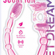 Hott Products Sex Toys - Super Xtreme Vibe Scorpion With Dual Stinger Anal Vibe - Magenta