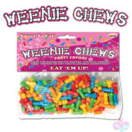 Hott Products Sex Toys - Weenie Chews Multi Flavor Assorted Penis Shaped Candy - 125 Piece Bag
