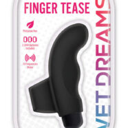 Hott Products Sex Toys - Wet Dreams - Finger Tease - Black