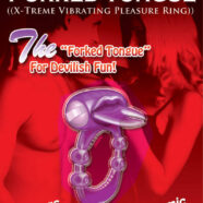 Hott Products Sex Toys - Xtreme Vibes Forked Tongue - Purple