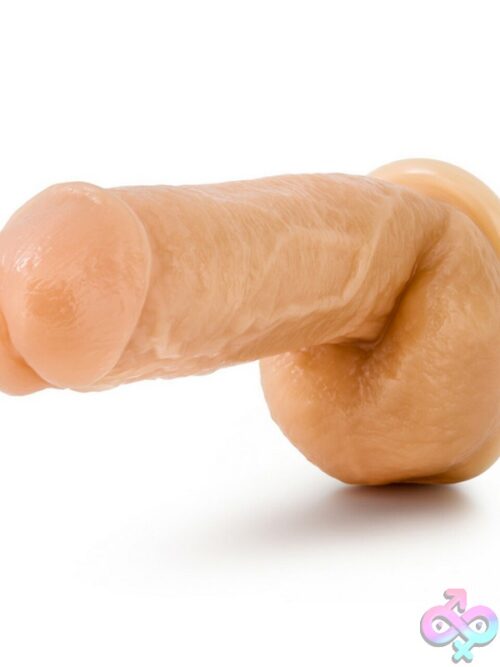Hung Rider Trigger Realistic Dildo – Beige - Image 3
