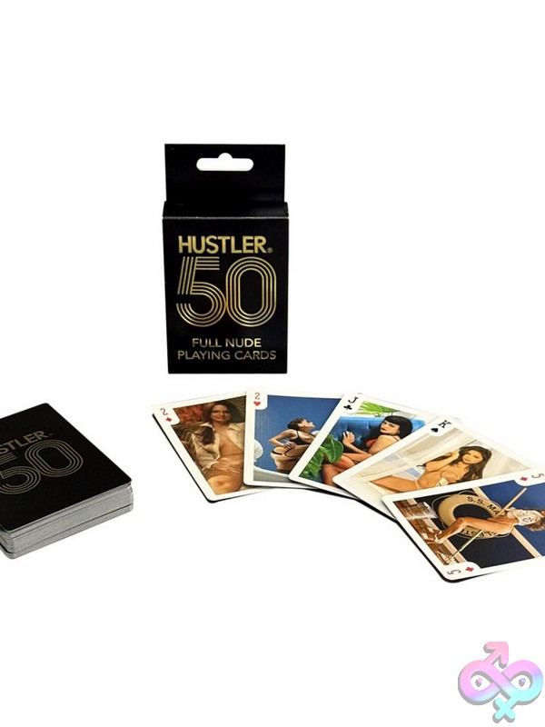 Discreet-Toys-Hustler-50-Full-Nude-Playing-Cards-Nu-Kgbg-C33 Hustler 50Th Anniversary Full-Color Nude Playing Cards Deck By Kheper Games