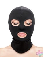 Eyes & Mouth Hood Black - Image 2