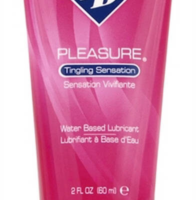 I D 2oz Travel Tube Pleasure water-based lubricant by I.D. Lubricants