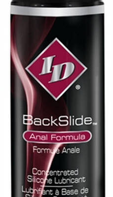 Backslide Silicone Lubricant by I.D. Lubricants — concentrated silicone-based anal lubricant spray bottle