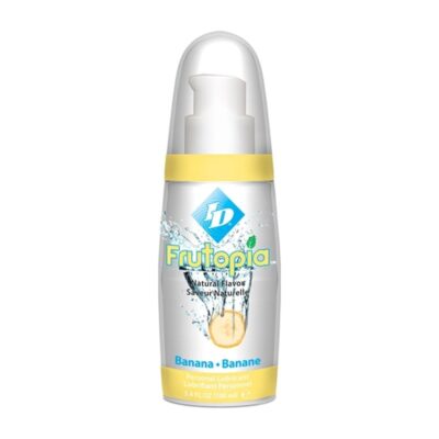 ID Frutopia Natural Flavor Banana flavored water-based lubricant 3.4 oz by I.D. Lubricants