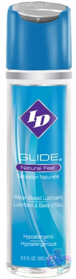 Organic lubricant ID Glide 8.5 fl oz by I.D. Lubricants — all-natural water-based personal lubricant
