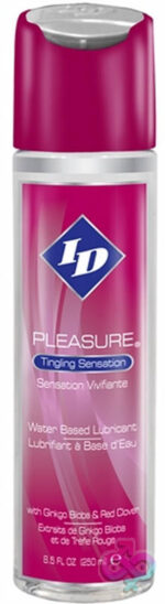 ID Pleasure lubricant tingling water-based arousal gel 8.5 fl oz by I.D. Lubricants