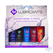 I.D. Lubricants Sex Toys - ID Sensual Lubricants 5 Pack Assorted Sampler