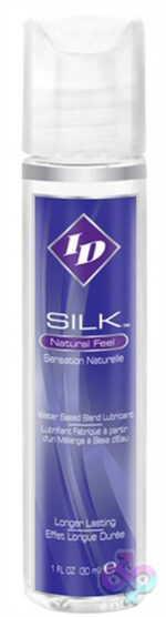ID Silk Silicone and Water Blend Lubricant by I.D. Lubricants — non-tacky long-lasting formula