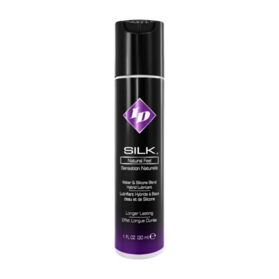 ID Silk Silicone and Water Blend Lubricant by I.D. Lubricants — non-tacky long-lasting formula