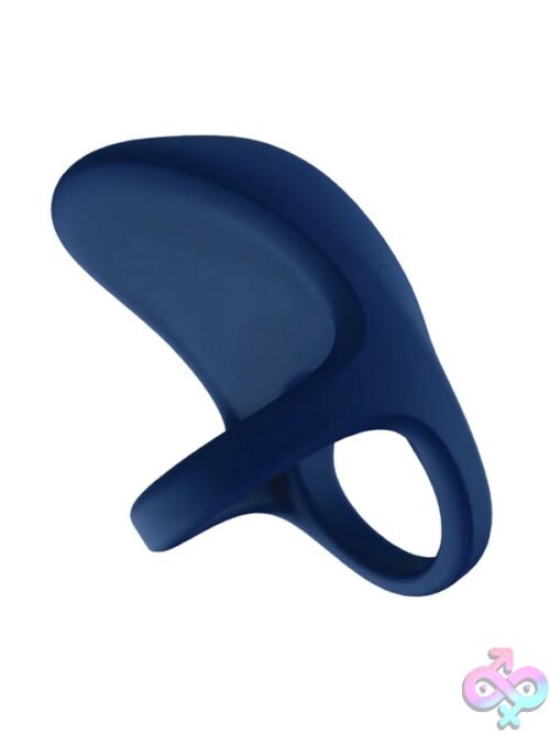Id Dual Passion Couples Remote Control Vibrating Ring – Blue - Image 2