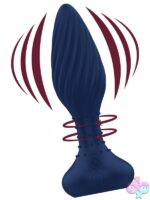 Remote Control Rimming Plug – Blue - Image 3