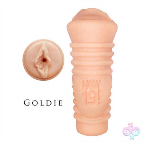 Icon Brands Sex Toys - Hey 19 Stroker - Goldie