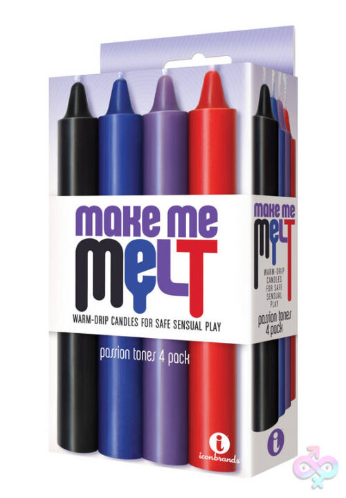 Icon Brands Sex Toys - Make Me Melt - Passion Tones 4 Pack
