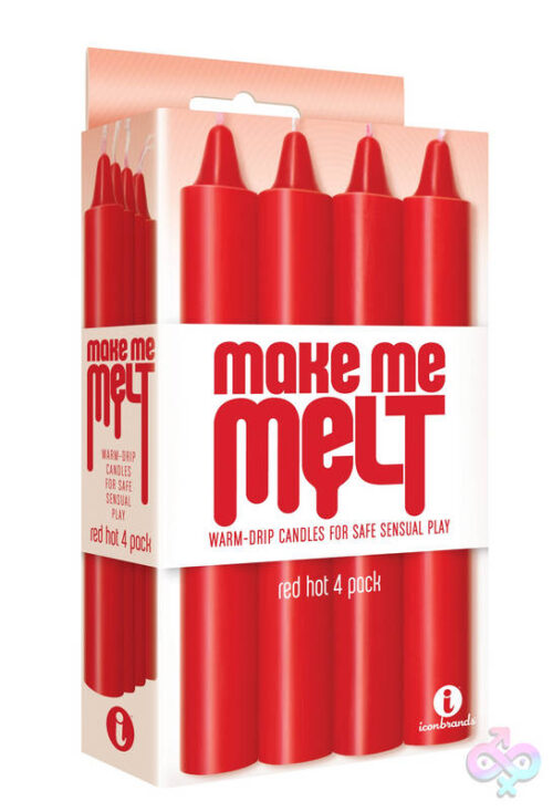 Icon Brands Sex Toys - Make Me Melt - Red Hot 4 Pack