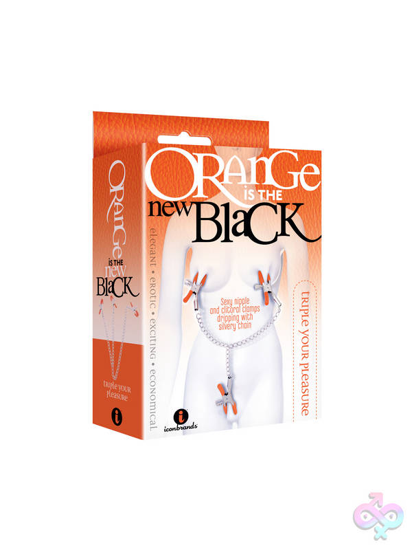 Orange Is the New Black - Triple Your Pleasure Icon Brands Sex Toys - Orange Is the New Black - Triple Your Pleasure