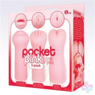 Icon Brands Sex Toys - Pocket Pink - 3 Pack