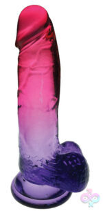 Icon Brands Sex Toys - Shades - 8 Inch Gradient Dong - Pink and Plum