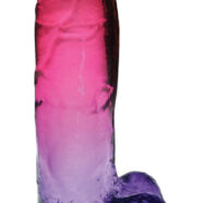 Icon Brands Sex Toys - Shades - 8 Inch Gradient Dong - Pink and Plum