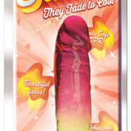 Icon Brands Sex Toys - Shades - 8 Inch Gradient Dong - Pink and Yellow