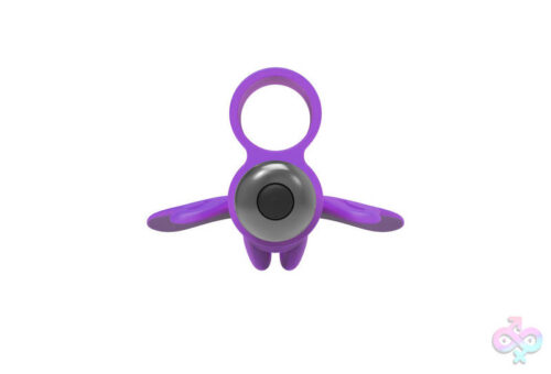 Icon Brands Sex Toys - The 9's Flirt Finger Butterfly Finger Vibrator - Purple