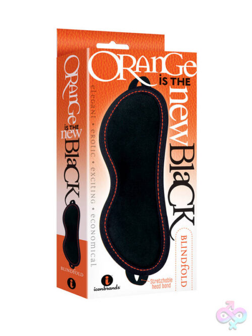 Icon Brands Sex Toys - The 9's Orange Is the New Black Blindfold