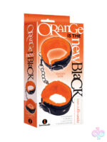 Icon Brands Sex Toys - The 9's Orange Is the New Black Love Cuffs Ankle  - Black