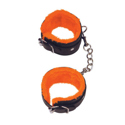 The 9s Orange Is the New Black Love Cuffs wrist restraints by Icon Brands