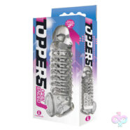 Icon Brands Sex Toys - The 9's Toppers Open Ended Extender - Clear