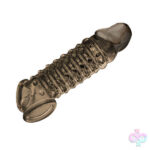 Icon Brands Sex Toys - The 9's Toppers Open Ended Extender - Smoke