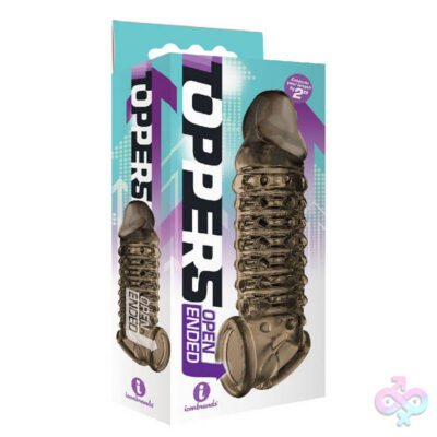 Icon Brands Sex Toys - The 9's Toppers Open Ended Extender - Smoke