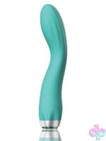 Bendable aqua g-spot vibrating wand with LED one-touch control by Iconic